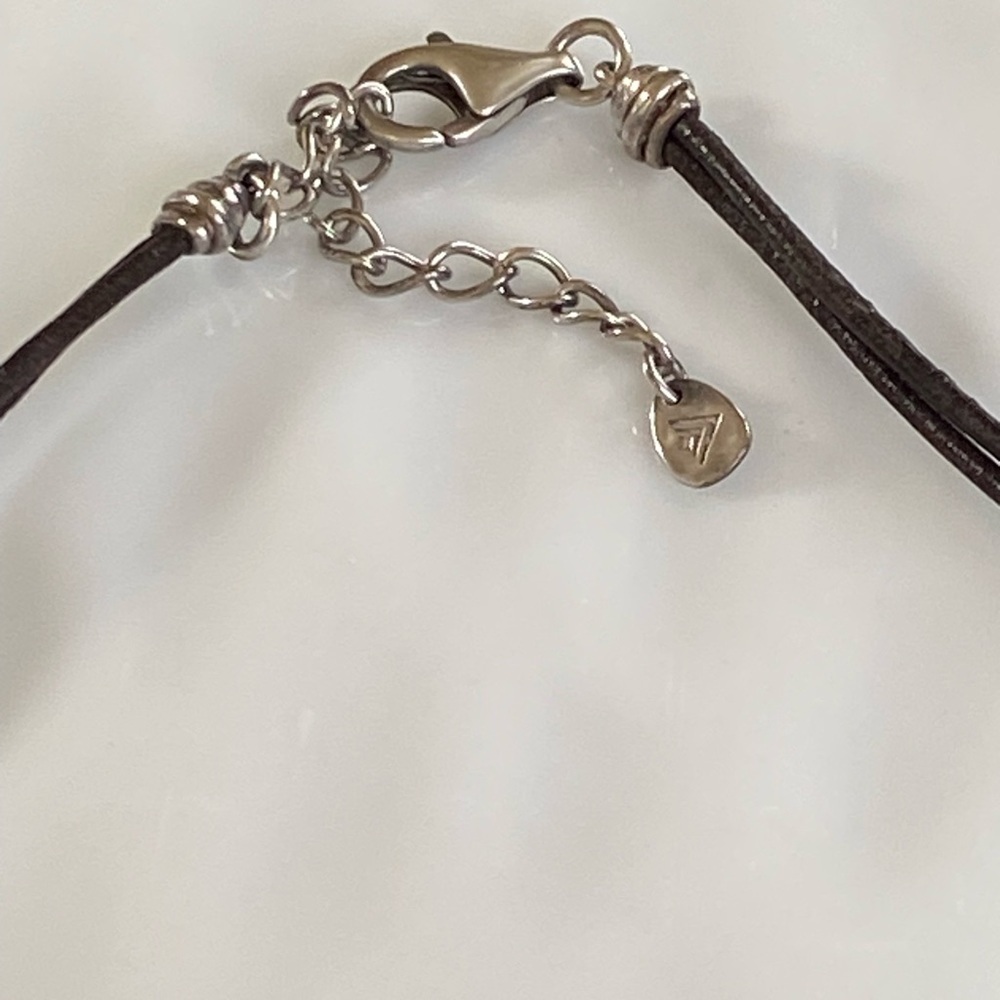 Silpada Bronze Age Necklace Leather Cord  N2014 - Picture 4 of 8